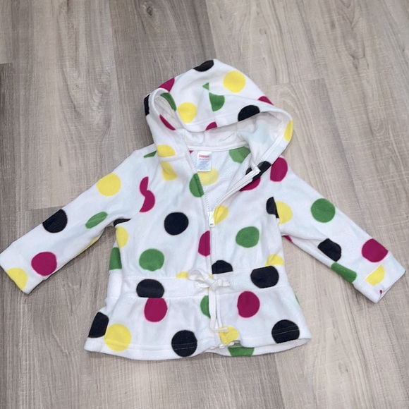 Baby Girl Hoodie Zip Up Sweatshirt - Picture 1 of 1